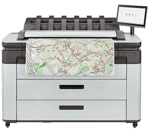 HP DesignJet XL 3600dr 36in Multifunction Printer (6KD25H)